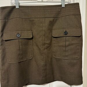 Brown LOFT skirt